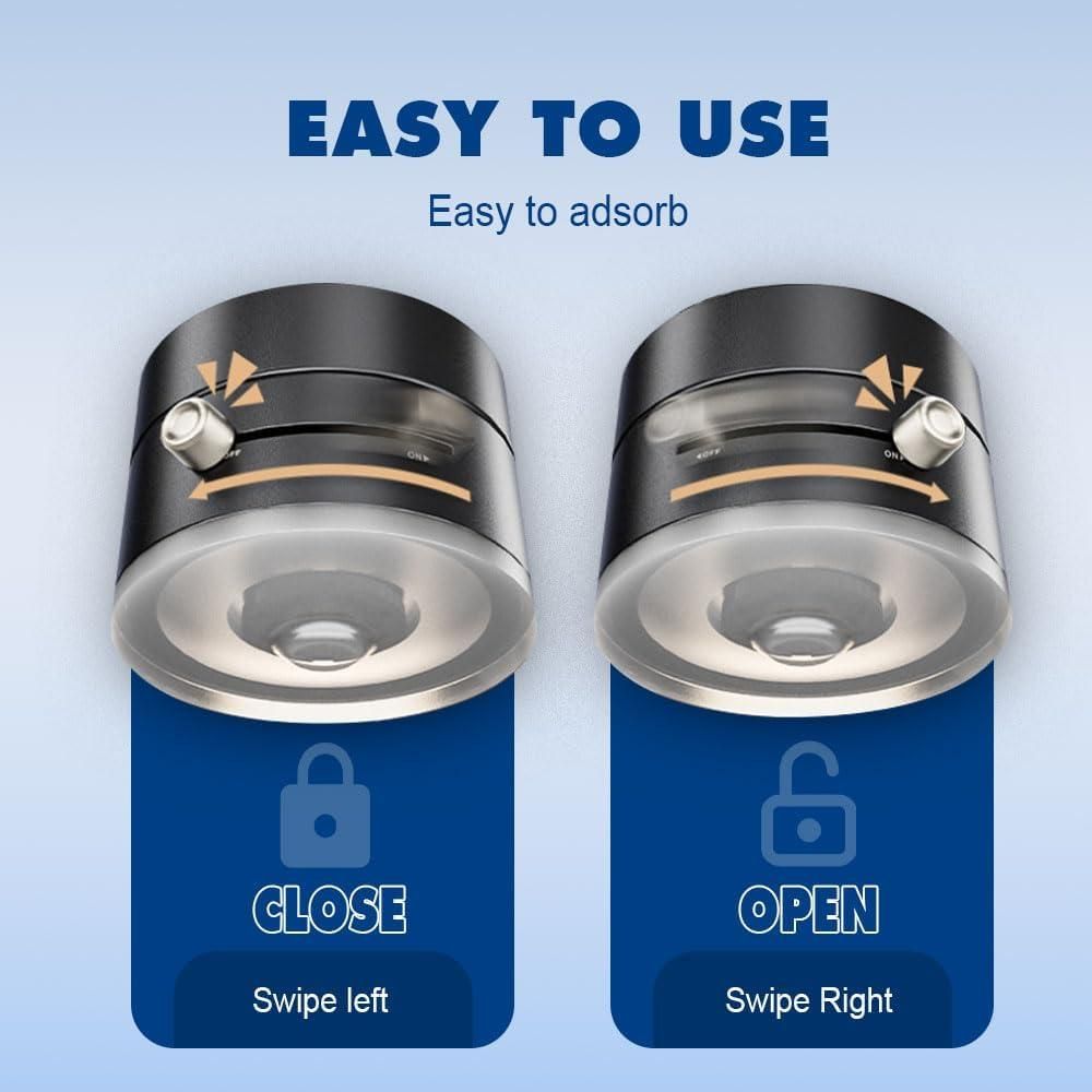 Premium Magnetic Vacuum Phone Holder – 360° Foldable Mount for Car, Mirror & Desk | Compatible with All Smartphones