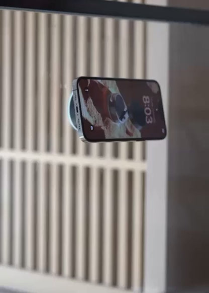 Premium Magnetic Vacuum Phone Holder – 360° Foldable Mount for Car, Mirror & Desk | Compatible with All Smartphones